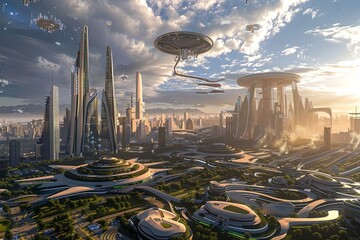  futuristic cityscapes and conceptual renderings 
