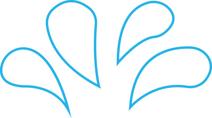 Water drops. Cartoon tears, nature splash elements. Isolated transparent background raindrop or sweat, wet droplets of dew shapes aqua vector of silhouette droplet, drop liquid icons.