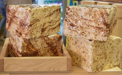 Different Flavours of Halva Dessert From Middle East