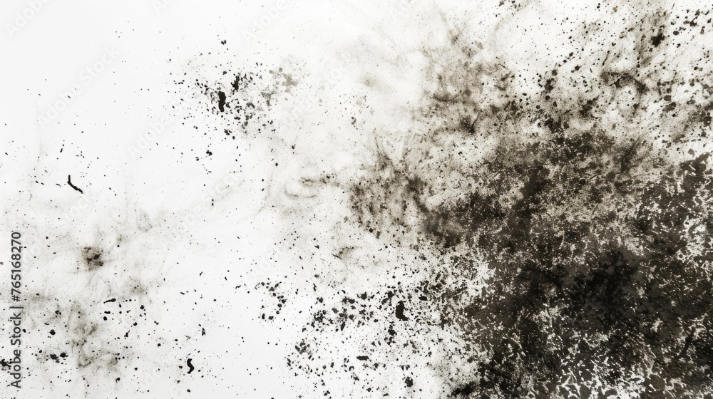 Poster a striking black and white photo of a dust cloud. suitable for environmental or weather-related proj