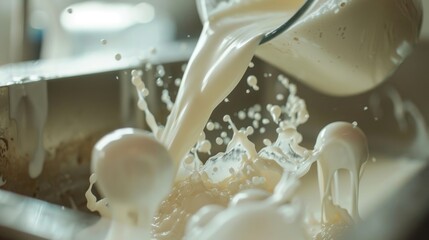 Milk Collection and Preparation generative ai