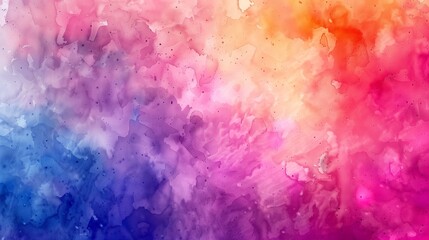 Vibrant Abstract Paint Splatter Background