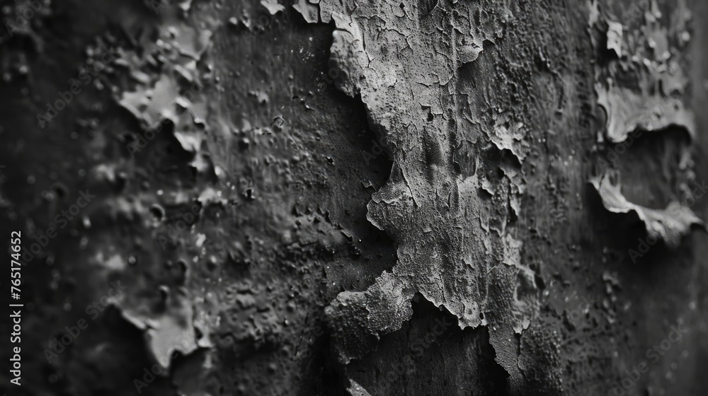 Poster monochrome image of a tree trunk, suitable for nature themes