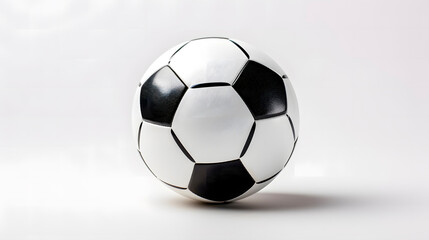 soccer ball on withe background