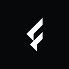 Abstract F Monogram Logo