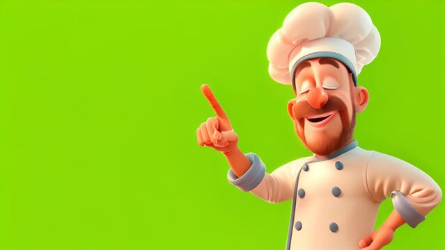  Creations in Chef-themed Green Screen Videos