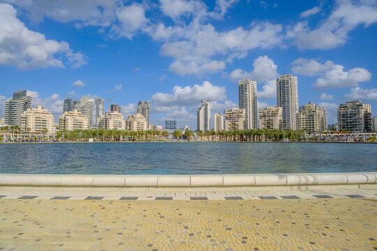 Ashdod Marina Lake &ndash; a new lake built at the Marina quarter (Hebrew: רובע המרינה) of Ashdod in southern Israel.