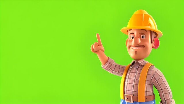 Bringing Projects to Life through Contractor-themed Green Screen Videos