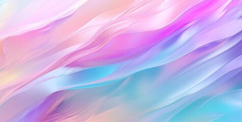 Obraz premium Abstract background with ethereal flow of colors, the image is ideal for text overlay with its smooth gradients and ample negative space.