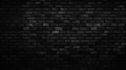 Fototapeta na wymiar black brick background