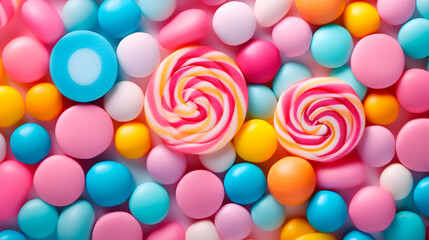 candy background, candy wallpaper, candy banner