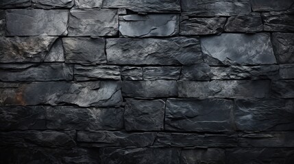 Abstract background with rough dark stone texture - obrazy, fototapety, plakaty