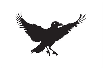 silhouette of bird