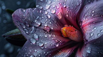 A beautiful close-up photo of a flower