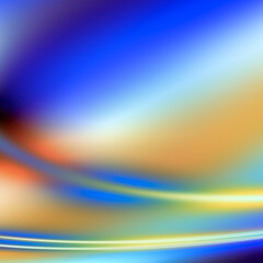 Blue colorful, multicolor Cyber party background,  vibrant presentation cover,  wallpaper, 3D rendering, 3D illustration