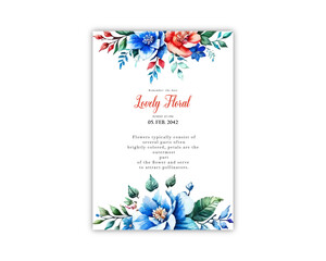 Wedding card background invite vector template greeting card design 