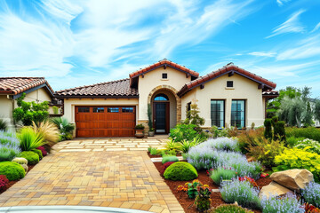Beautiful Spanish Style Home Exterior, Arizona Style Home