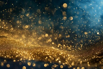 abstract gold glitter background with fireworks, abstract gold glitter and fireworks, fireworks...