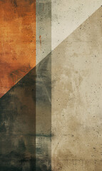 Weathered geometric pattern with a grungy, industrial feel.
