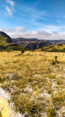 Mountains in the state of Minas Gerais in Brazil. They are part of the Serra do Cipó region.
