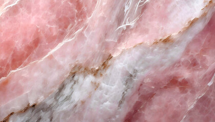 Fototapeta premium Różowe abstrakcyjne tło do projektu, tekstura marmuru, wzór w kształcie fal, tapeta