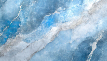 Fototapeta premium Niebieskie tło abstrakcyjne do projektu, tekstura marmuru, wzór w kształcie fal, tapeta