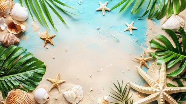Background on the theme of holidays abroad at sea