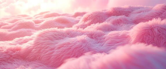 Fluffy pastel fur background, offering a serene and inviting atmosphere for wallpapers and digital designs 🌸✨