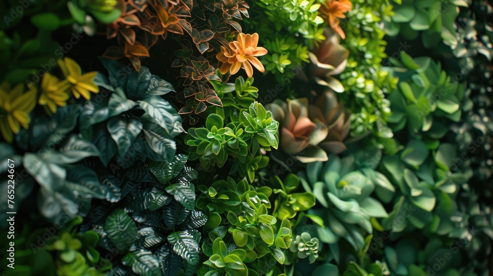 Poster tech-optimized home gardening systems with automated light and water schedules, solid color backgrou