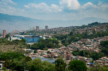 Obraz premium Medellín, Colombia, Barrio Boston