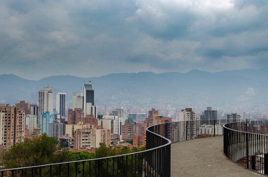 Paisaje Medell&iacute;n desde Barrio Boston