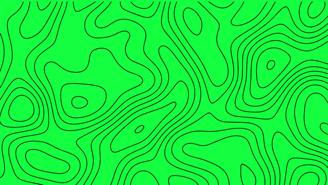 Topographic gaming wallpaper razer green