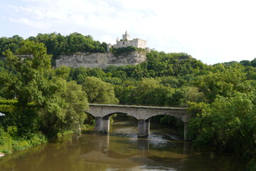 Brücke über die Saale unterhalb der Rudelsburg