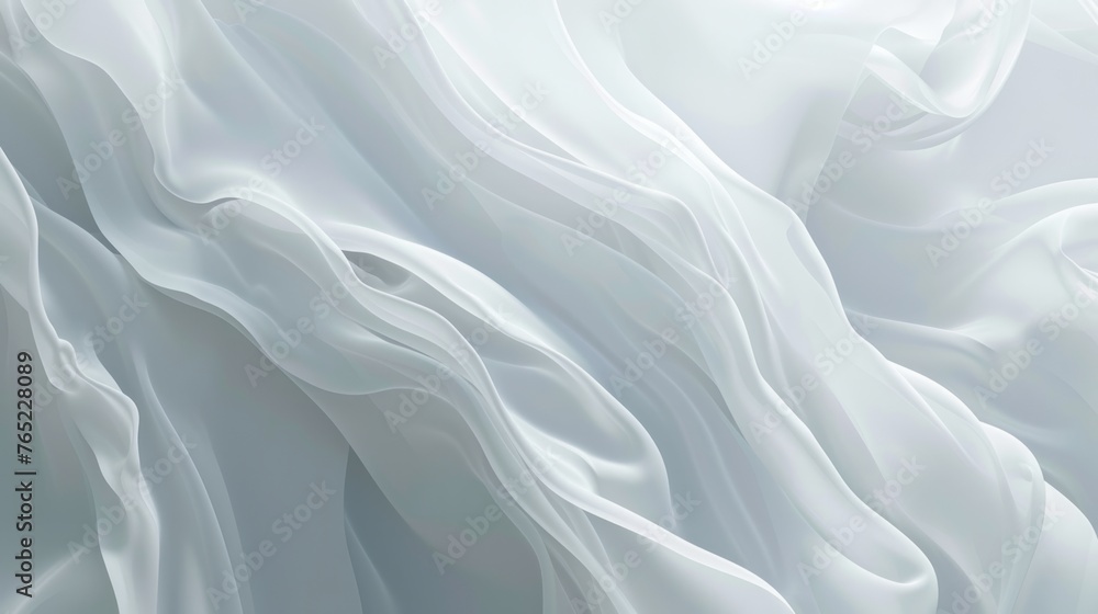 Aufkleber pale abstract patterns white and grey background with subtle aesthetics