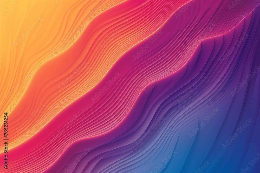 Poster embrace versatile designs: gradient background with abstract colorful elements