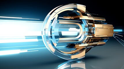 An abstract art exhibition showcasing vibrant colors, unconventional shapes, and thought-provoking compositions.