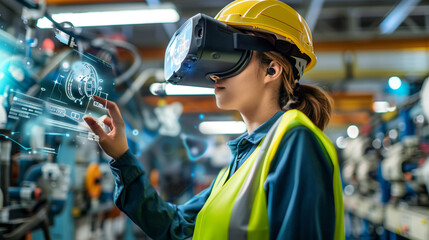 Engineers utilize augmented reality for education and training.
