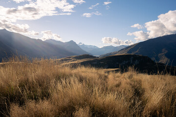 New Zealand mountain landscape near Wanaka