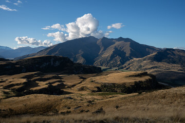 New Zealand mountain landscape near Wanaka