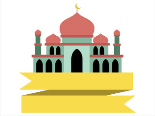 Islamic Mosque Eid Al Adha Background