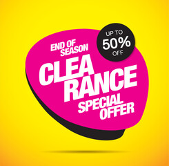 sale banner layout design vector illustration