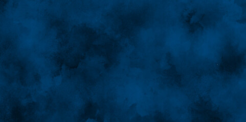 grunge blue background texture with grainy smoke effect, Splash acrylic colorful blue grunge texture background, abstract blue watercolor painting textured on black grunge paper.	