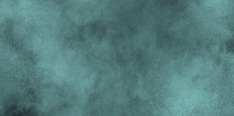 Obraz na płótnie Canvas Deep blue or mint green textured background with a grunge effect, abstract grunge vintage blue background, texture color gradient rough abstract blue clouds background.