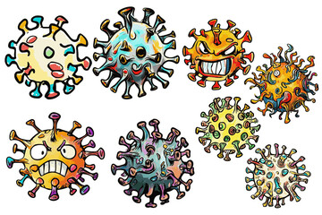 Fototapeta premium Coronavirus 2019 picture, It' very beautiful picture.