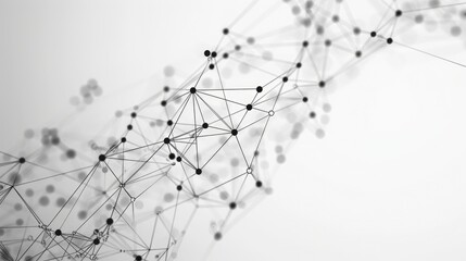 Geometric concept connects abstract background. connecting points and lines