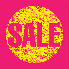 sale banner layout design vector illustration