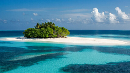 Obraz premium South Pacific Tropical Island 