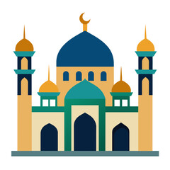 Masjid Vector Illustration