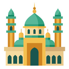 Masjid Vector Illustration
