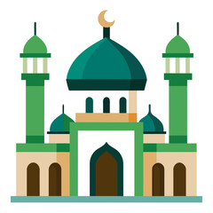 Masjid Vector Illustration